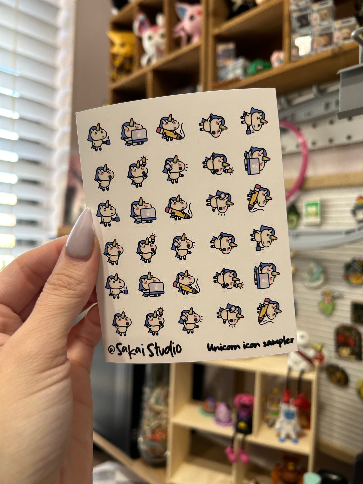 Unicorn Icon Sampler