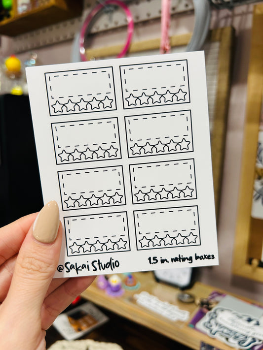 Rating Boxes (small)