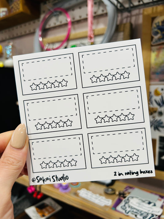 Rating Boxes