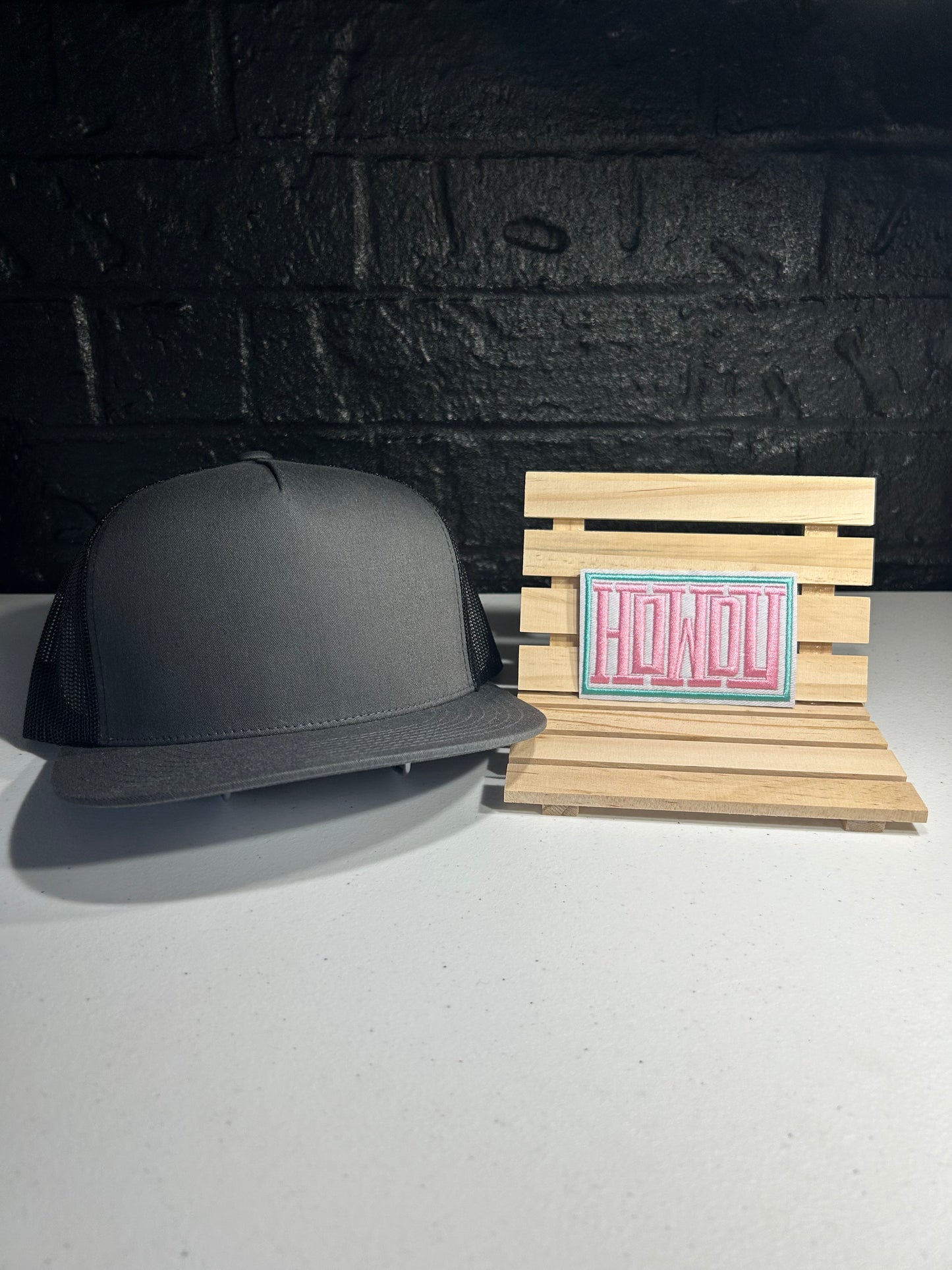 Howdy pink and teal