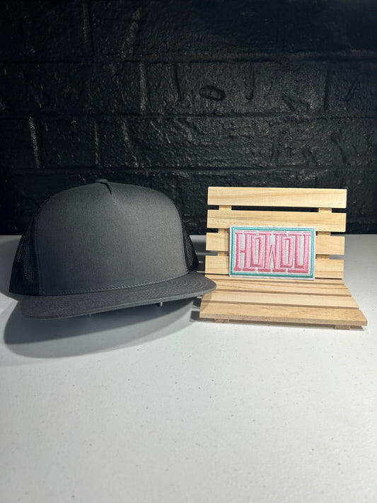 Howdy pink and teal